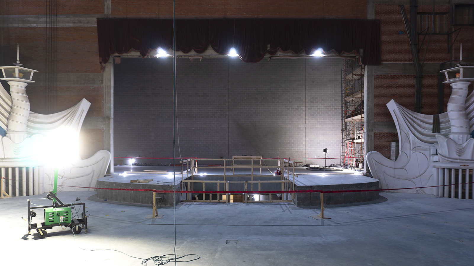 Alameda Theater, March 2021, Archival Pigment Print on Hahnemühle Photo Rag Baryta, 17 × 30 inches.