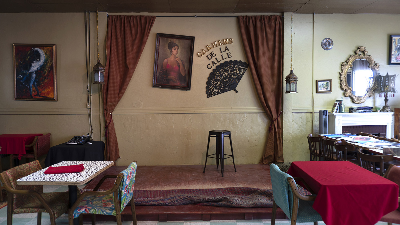 Carmens de la Calle, February 2021, Archival Pigment Print on Hahnemühle Photo Rag Baryta, 17 × 30 inches.