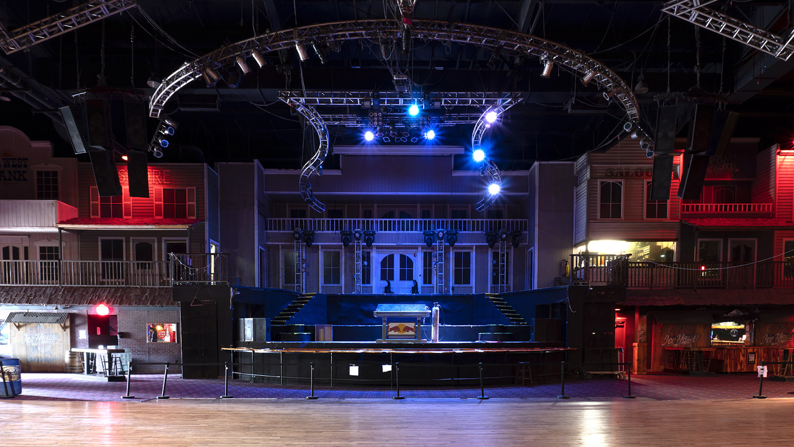 Cowboys Dancehall, February 2021, Archival Pigment Print on Hahnemühle Photo Rag Baryta, 17 × 30 inches.