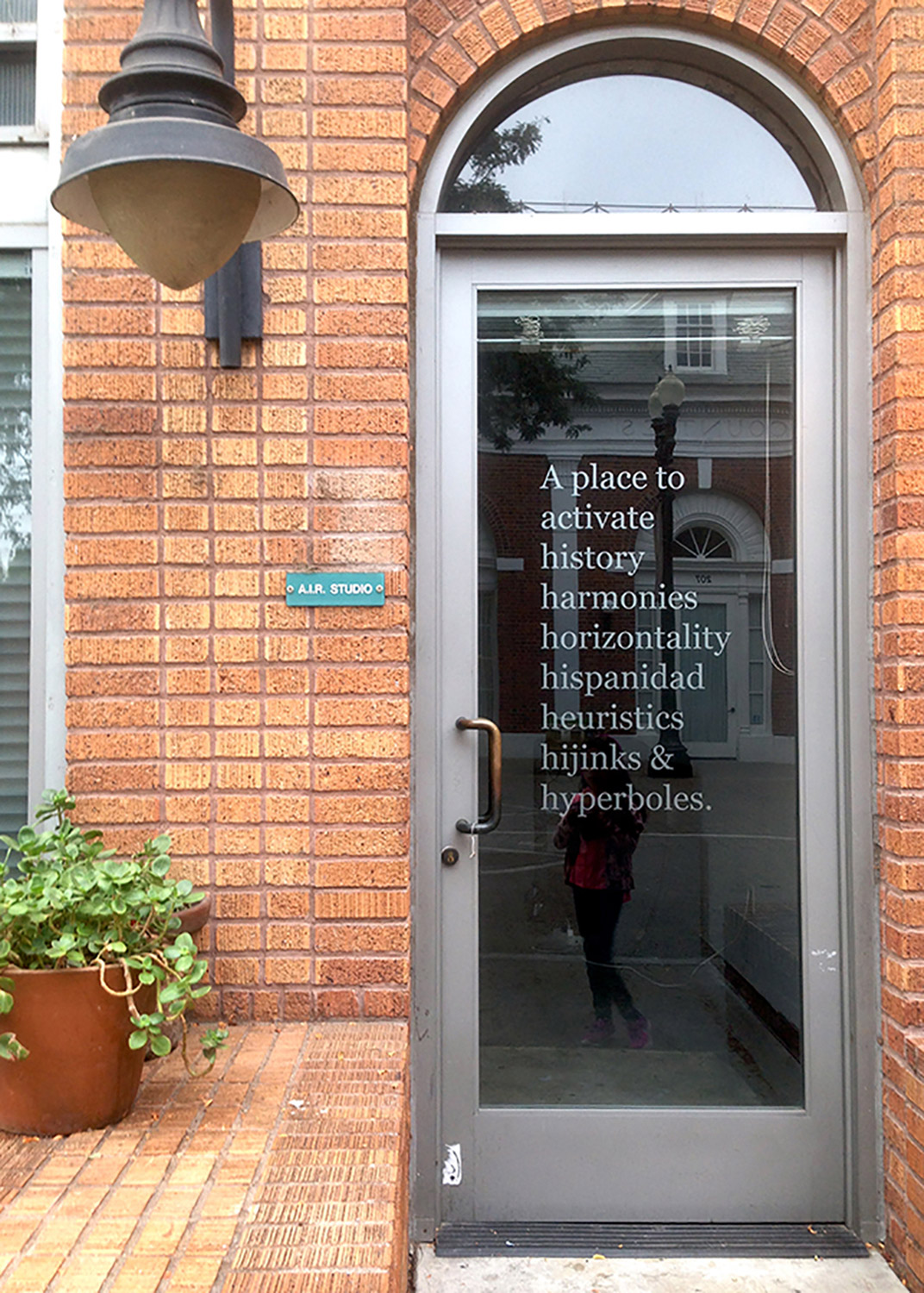 Installation view of A Place.
