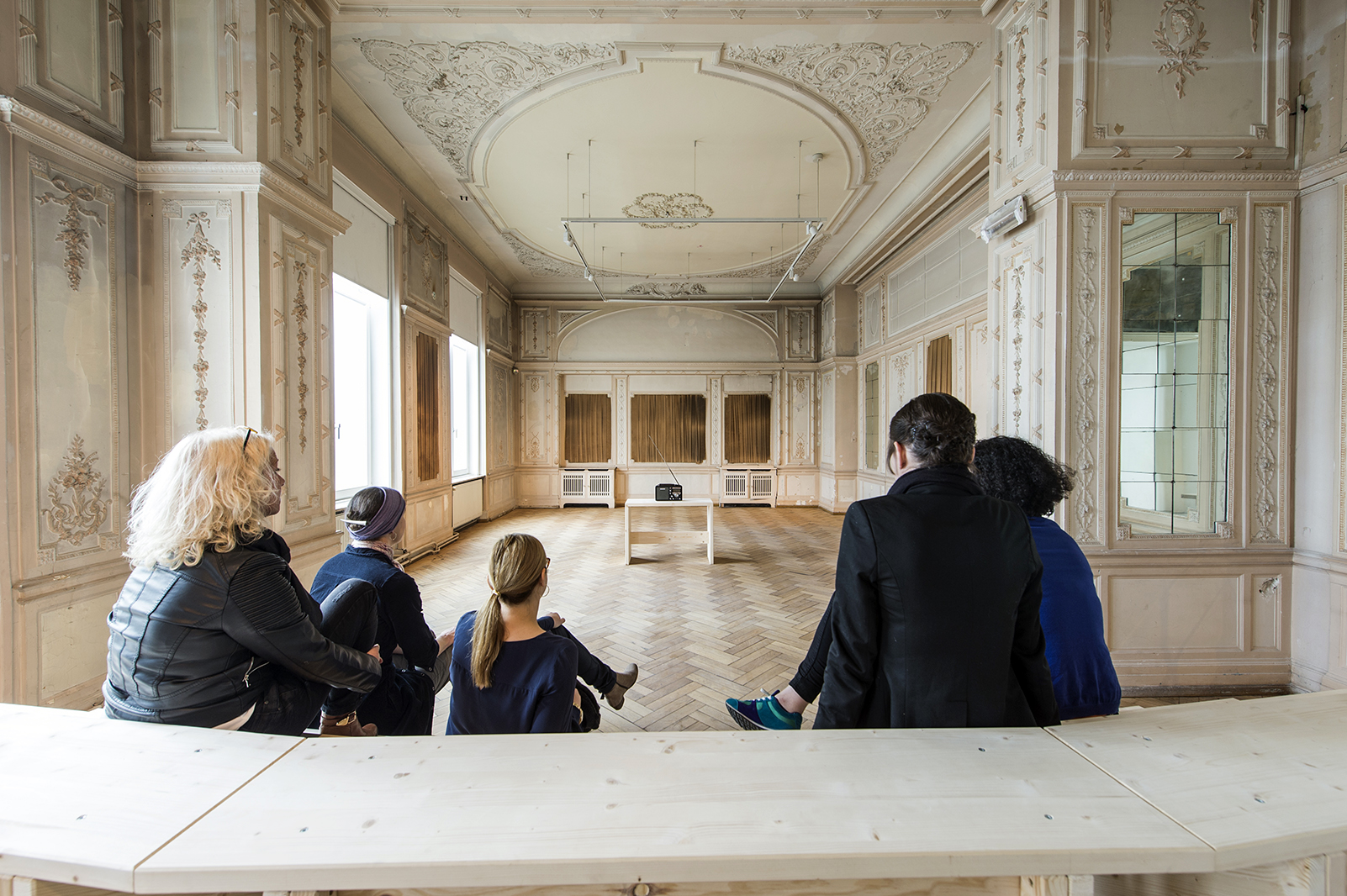 Installation view at Casino Luxembourg. Copyright 2014. Photo by Patrick Galbats.